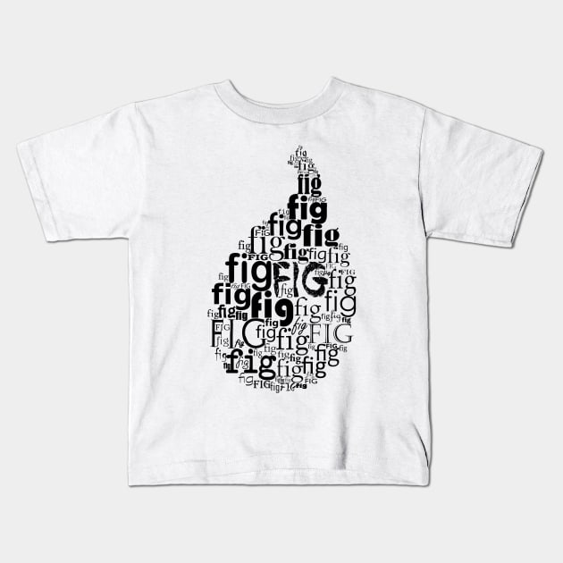 Fig Kids T-Shirt by hedehede